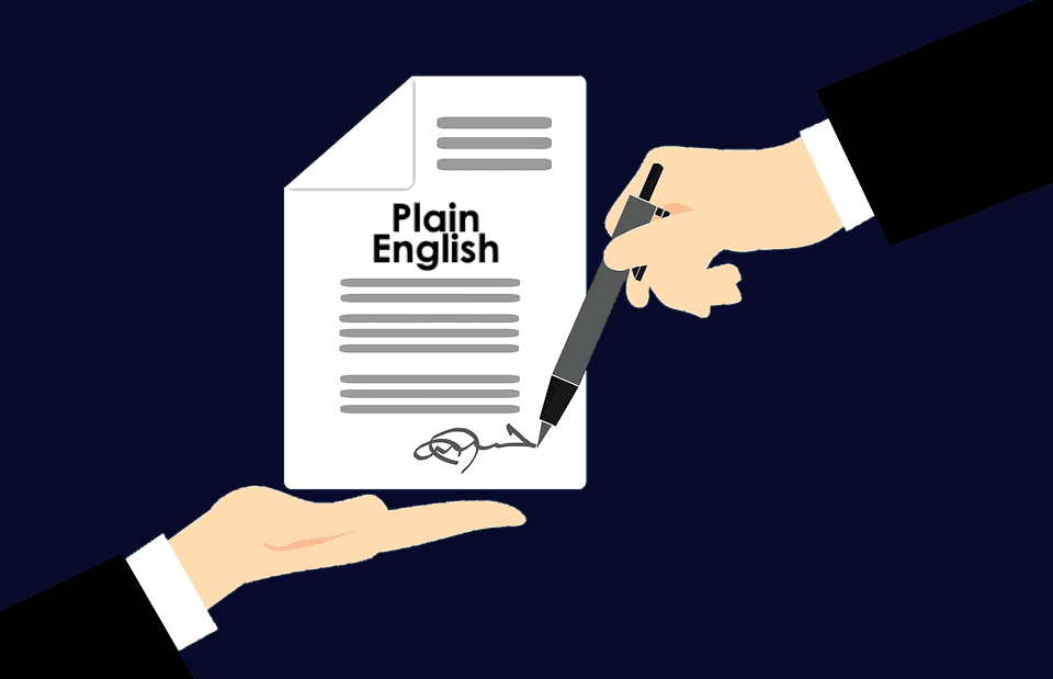 Plain English management agreement